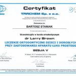 Certyfikat 2012 dr. Bartosz Staniak